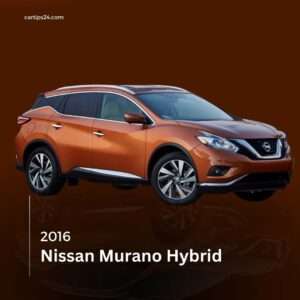 Nissan SUV models - Nissan Murano 2016 hybrid